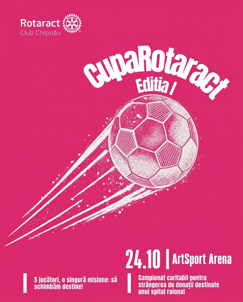 Cupa Rotaract, Ediția I — 24.10, ArtSport Arena — afiș